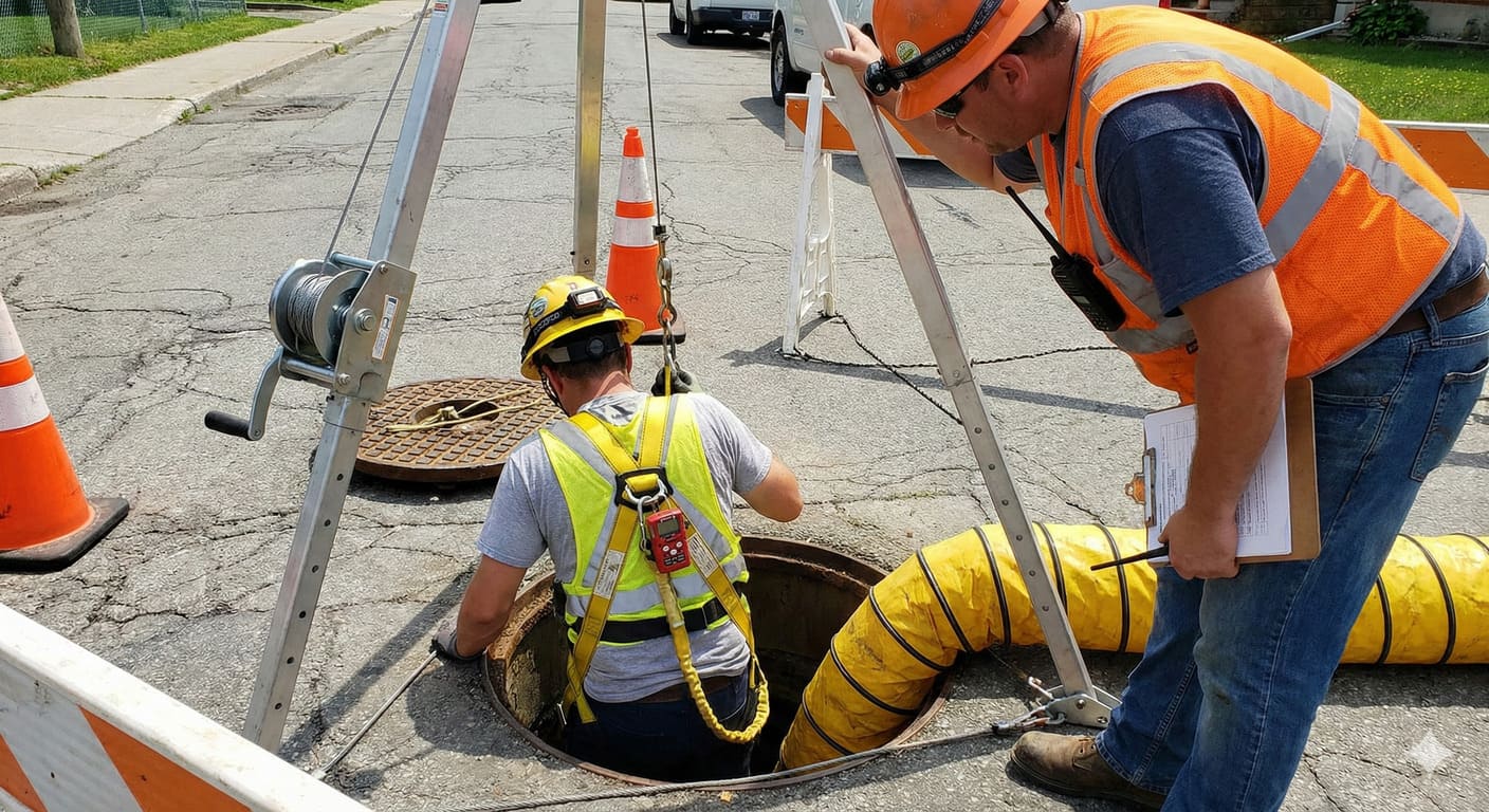 TRABAJOS DE ALTO RIESGO EN ESPACIOS CONFINADOS